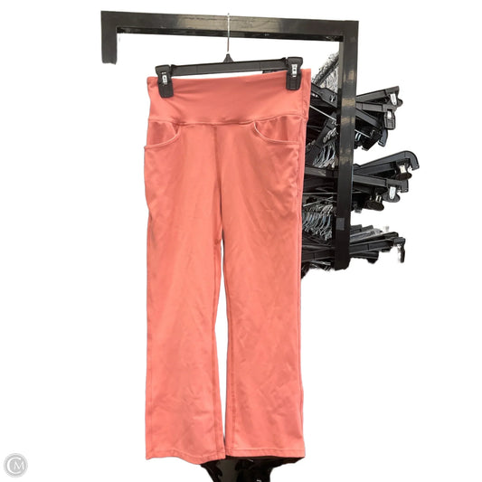 Athletic Leggings Capris By Clothes Mentor In Coral, Size: S