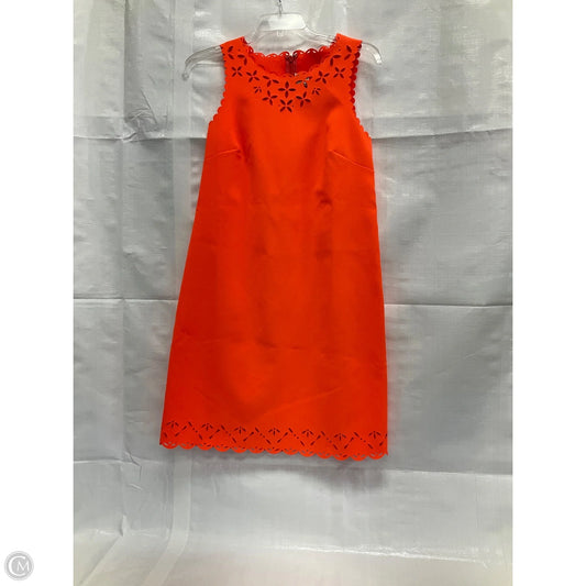 Dress Casual Short By J. Crew In Orange, Size: 2