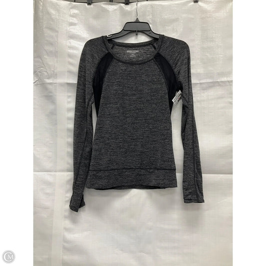 Athletic Top Long Sleeve Collar By Clothes Mentor In Black, Size: Xs