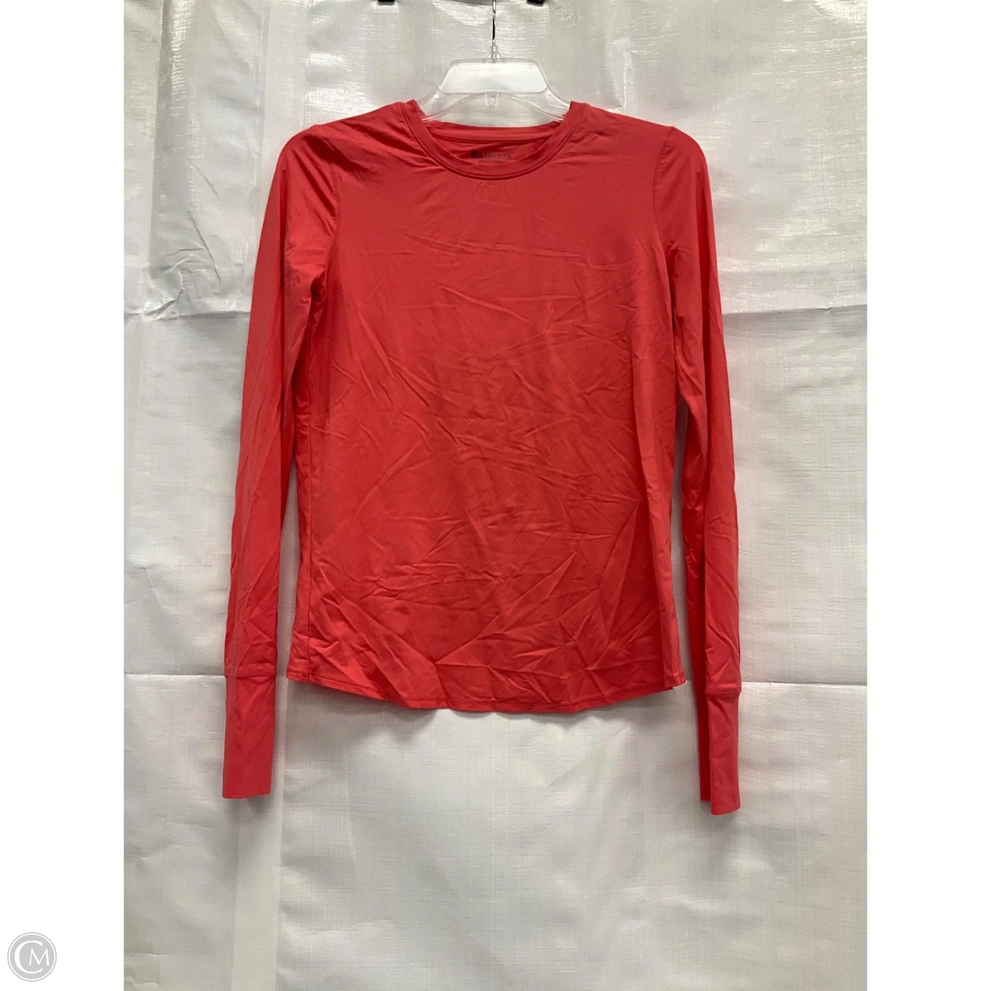Athletic Top Long Sleeve Crewneck By Athleta In Orange, Size: Xxs