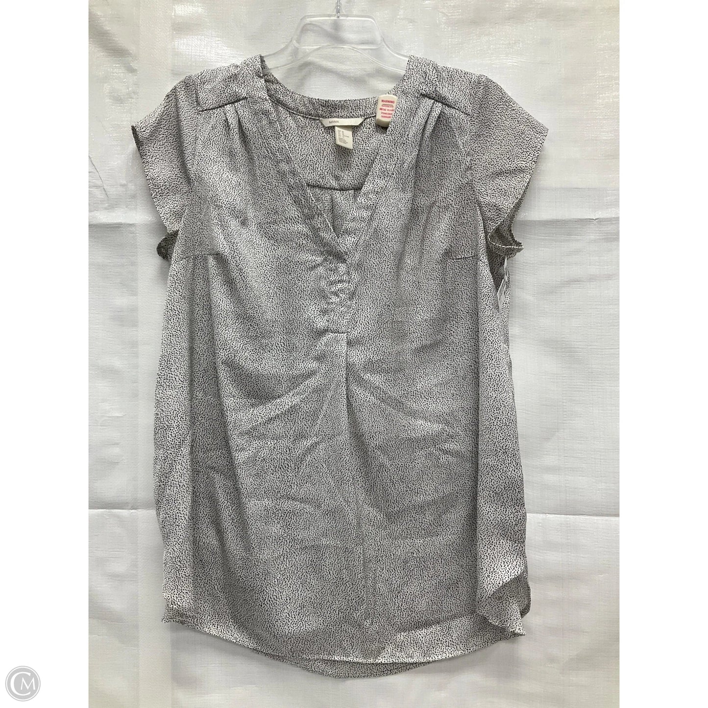 Maternity Top Short Sleeve By H&m Mama, Size: M