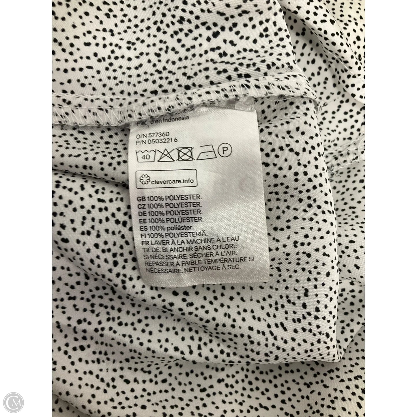 Maternity Top Short Sleeve By H&m Mama, Size: M
