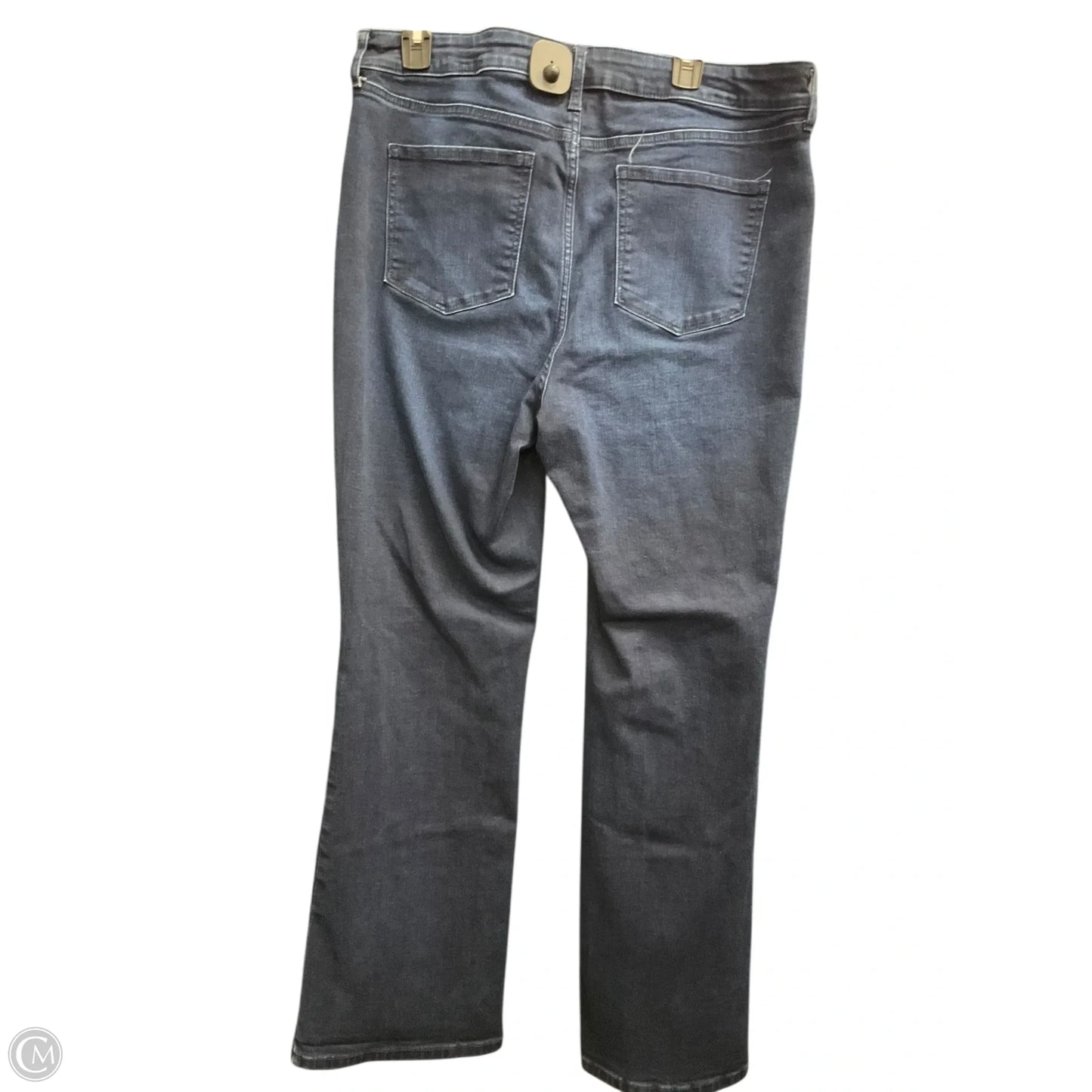 Jeans Boot Cut By Nine West In Blue Denim, Size: 16