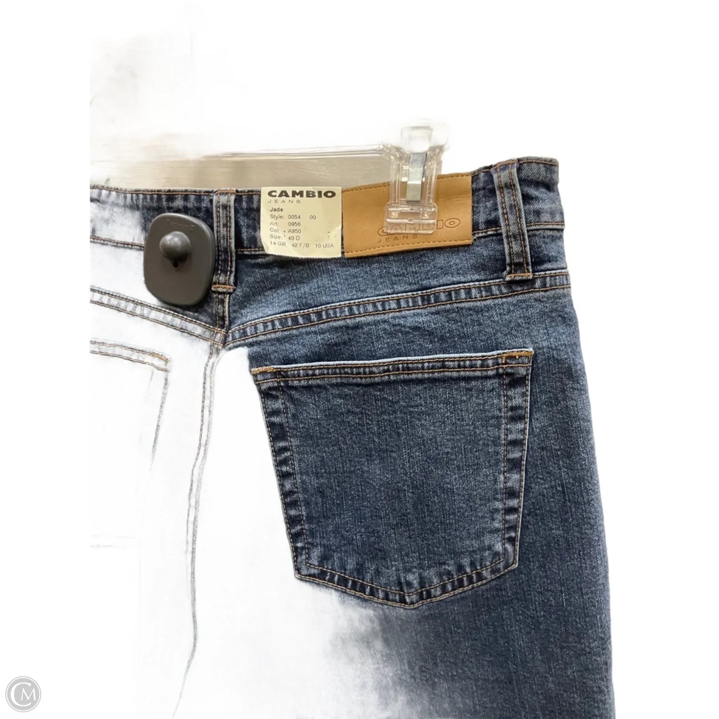 Jeans Flared By Clothes Mentor In Blue Denim, Size: 10