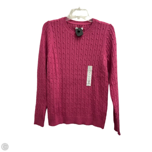 Sweater By Croft And Barrow In Pink, Size: S