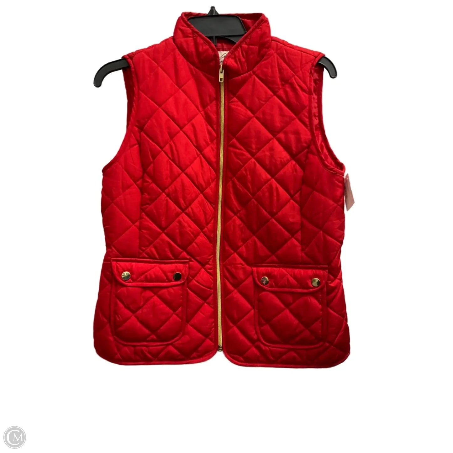 Vest Puffer & Quilted By St Johns Bay In Red, Size: S