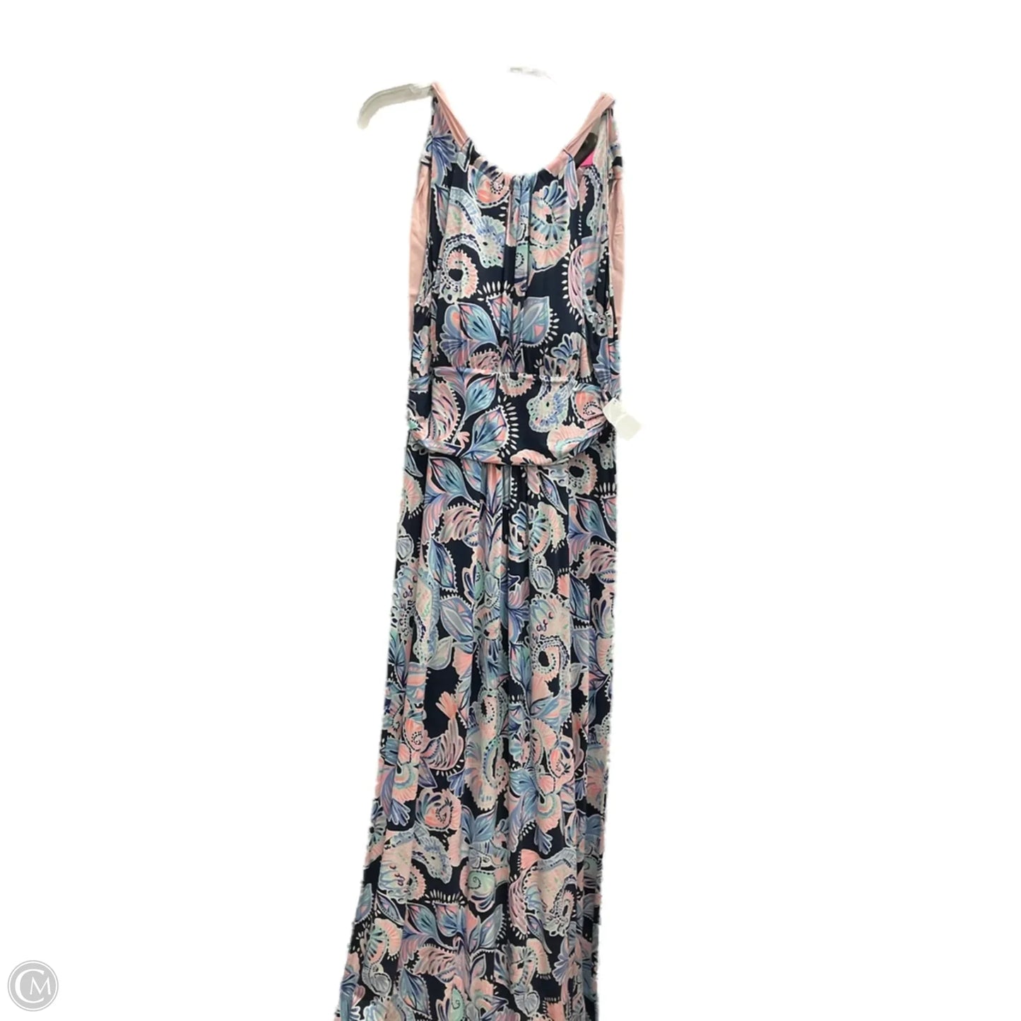 Dress Designer By Lilly Pulitzer In Blue & Pink, Size: M