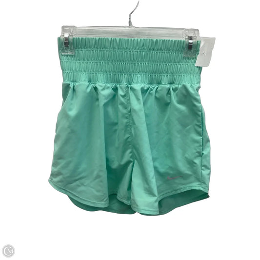 Athletic Shorts By Nike Apparel In Teal, Size: S