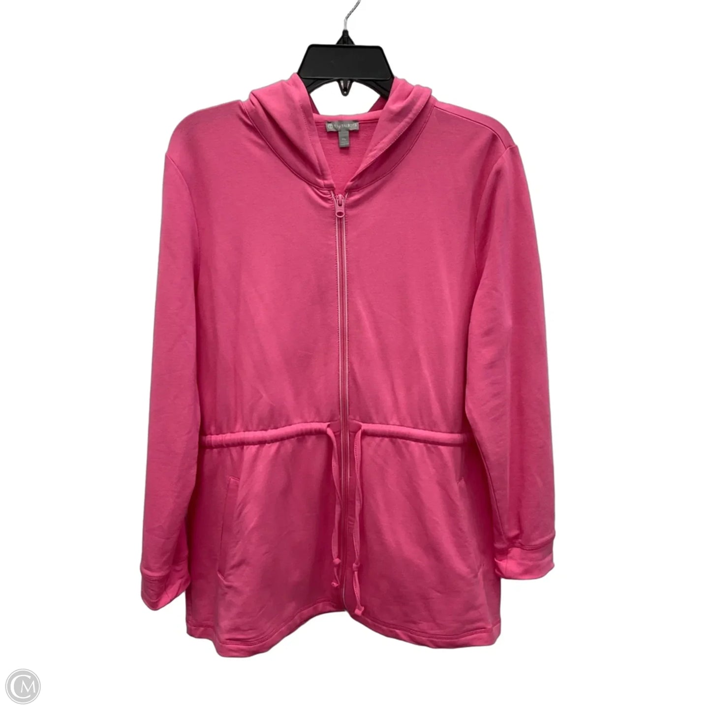 Athletic Jacket By Talbots In Pink, Size: Mp