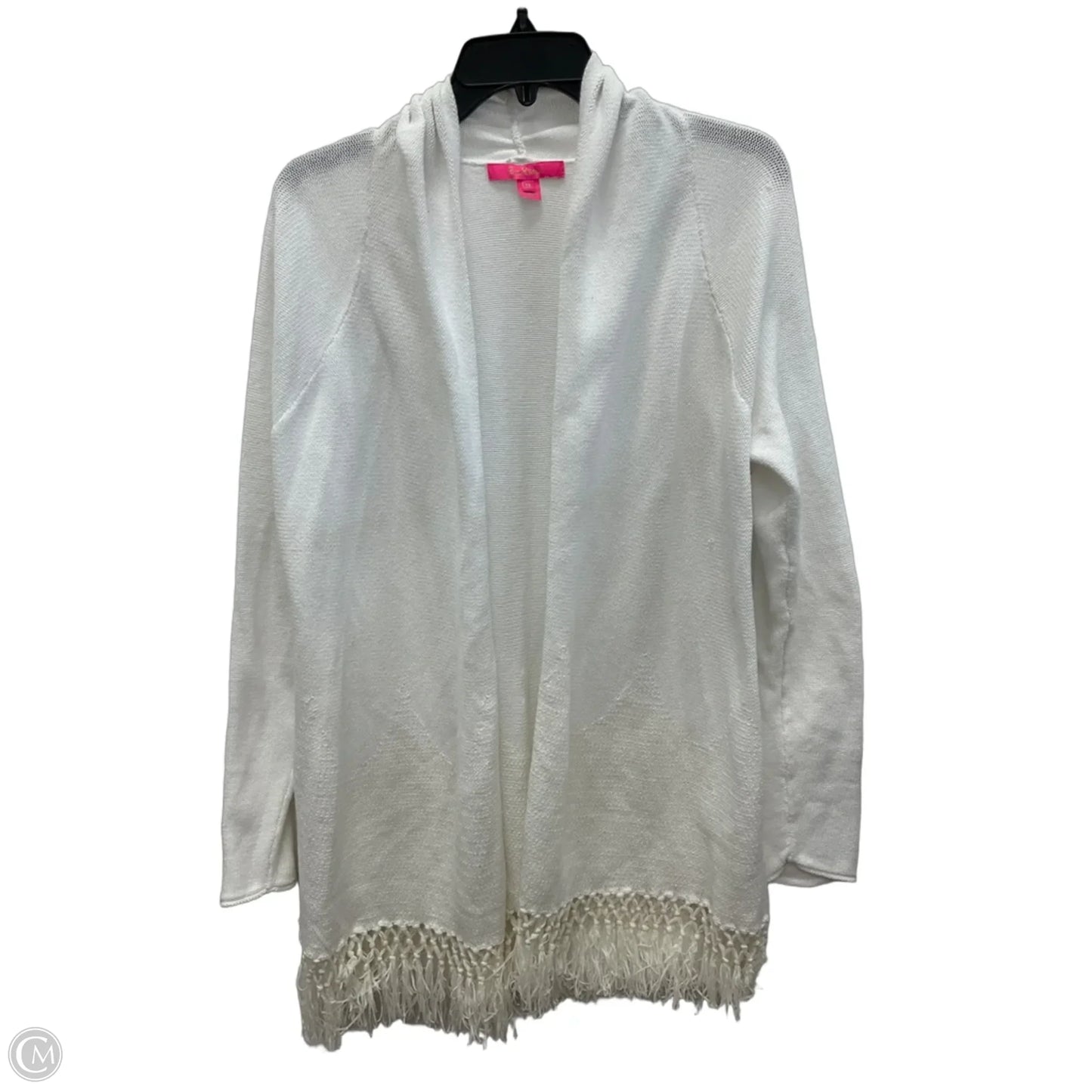 Cardigan Designer By Lilly Pulitzer In White, Size: Xl