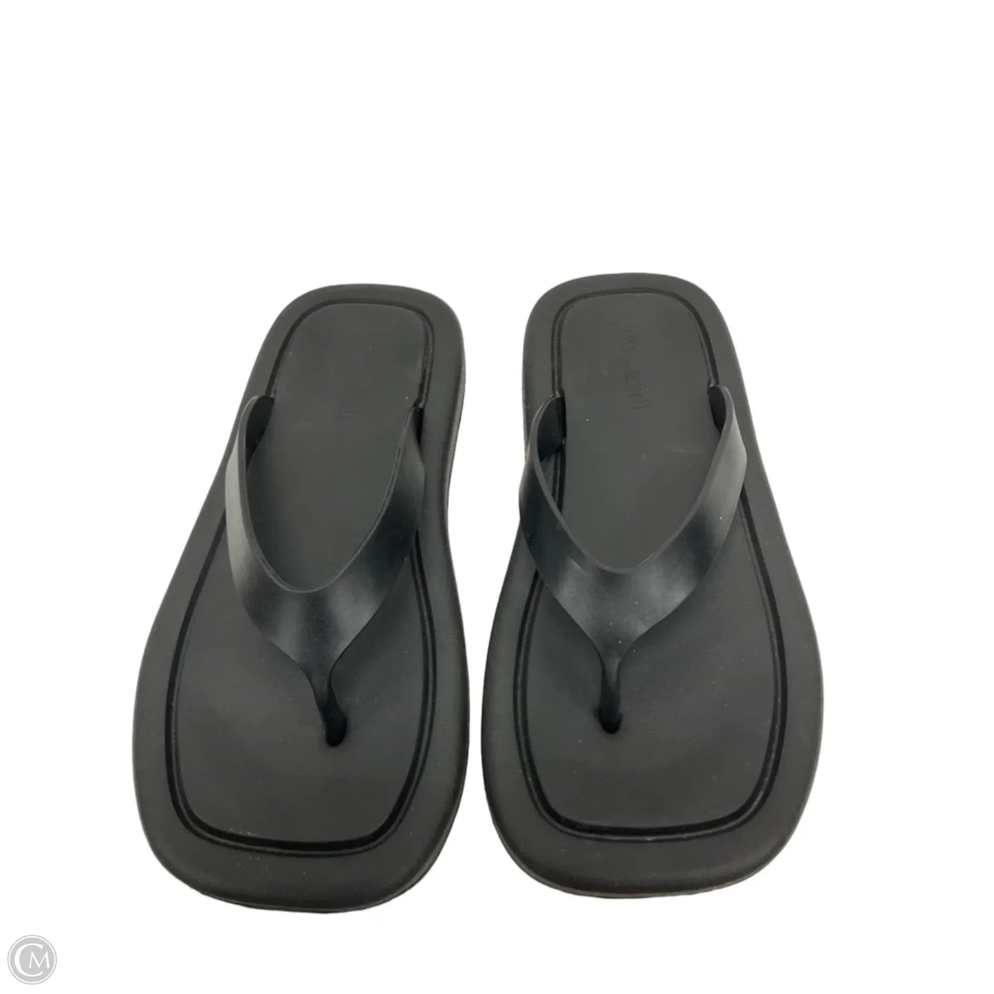 Sandals Flip Flops By Jeffrey Campbell In Black, Size: 8