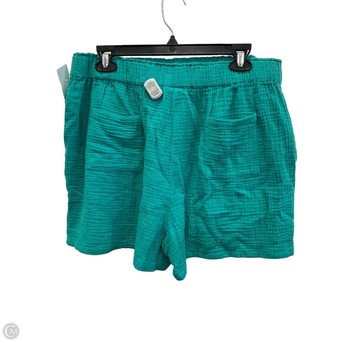 Shorts By Grace + Karma In Teal, Size: Xl