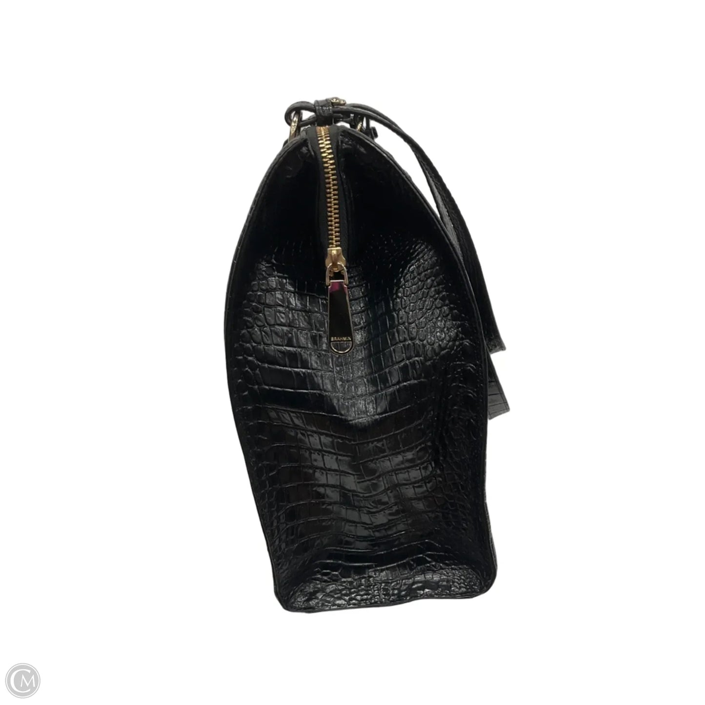Handbag Designer By Brahmin, Size: Large