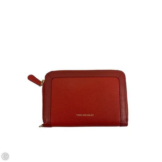 Wallet Leather By Vera Bradley, Size: Large