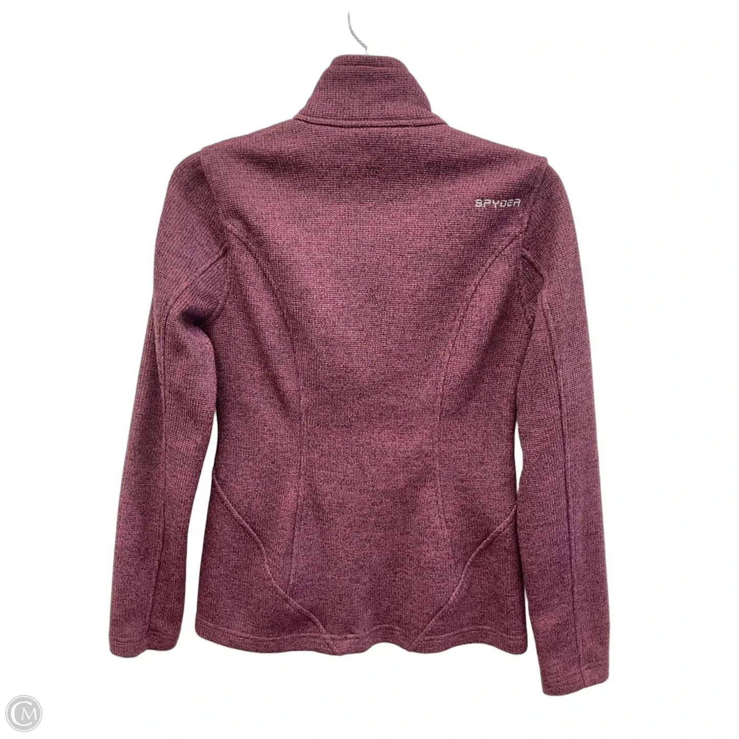 Athletic Jacket By Spyder In Purple, Size: S