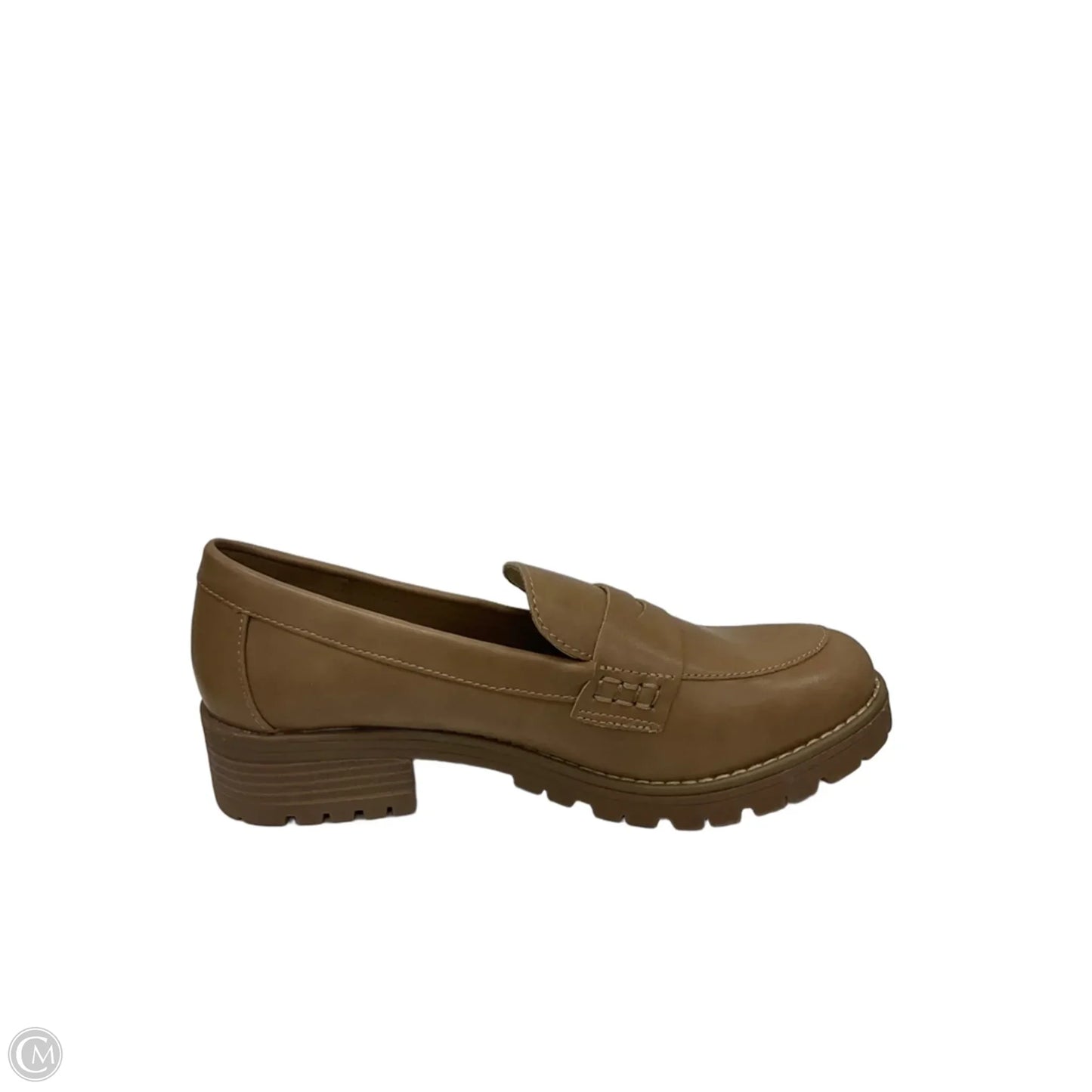 Shoes Flats By Clothes Mentor In Tan, Size: 8.5