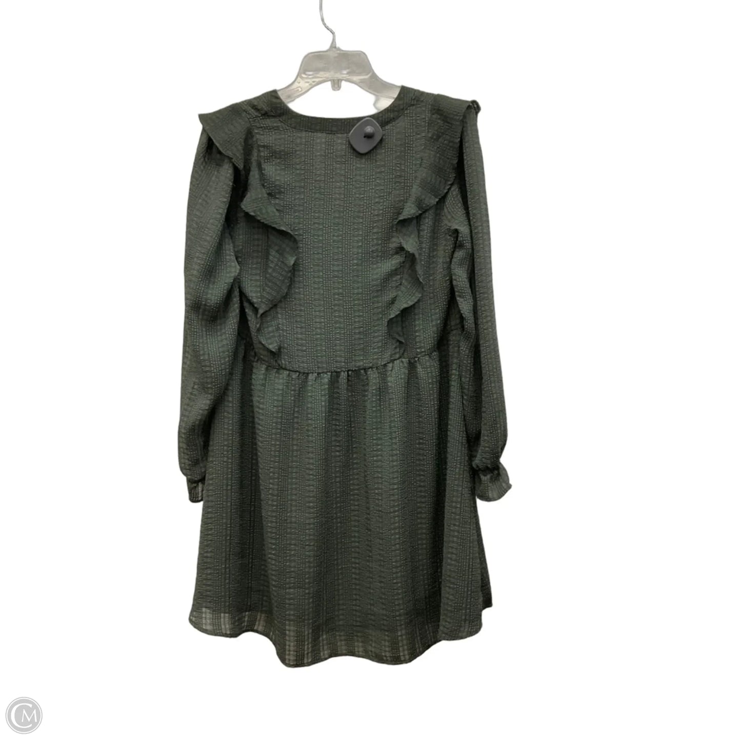 Dress Casual Midi By Loft In Green, Size: S