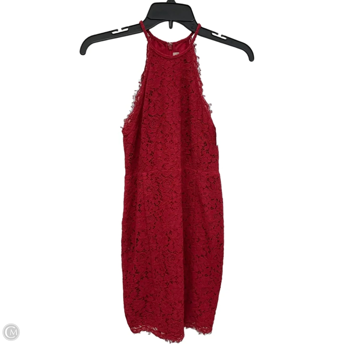 Dress Casual Short By Loft In Red, Size: Xxsp