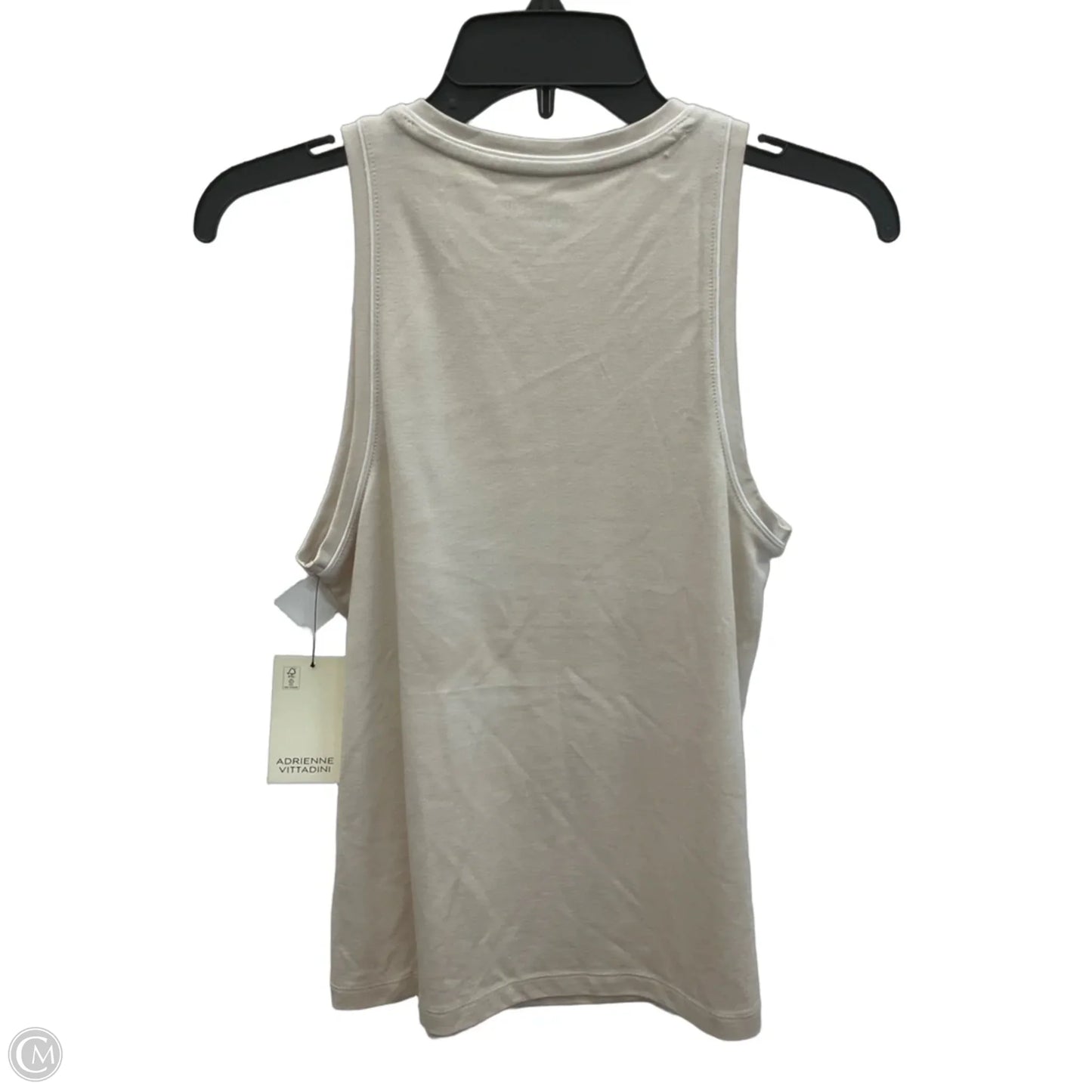 Top Sleeveless By Adrienne Vittadini In Beige, Size: Sp