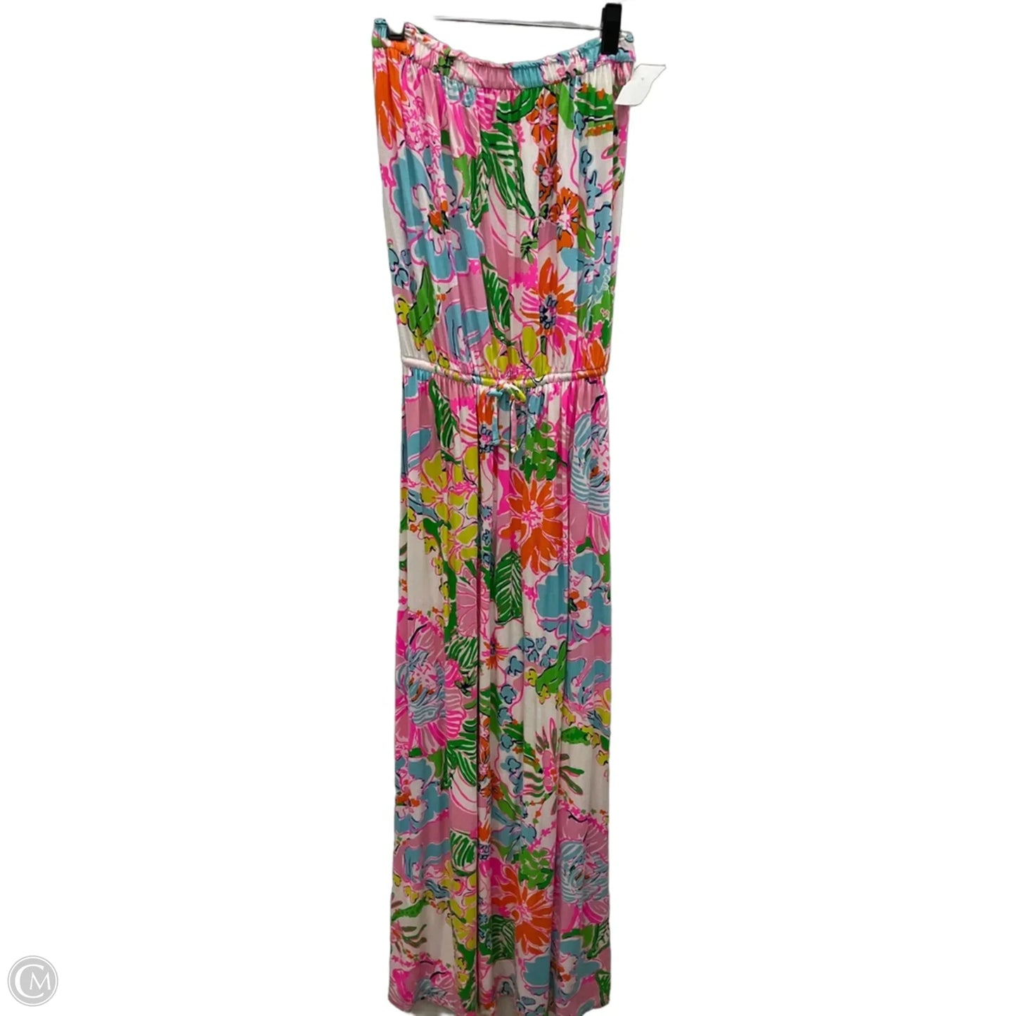 Dress Designer By Lilly Pulitzer In Green & Pink, Size: M
