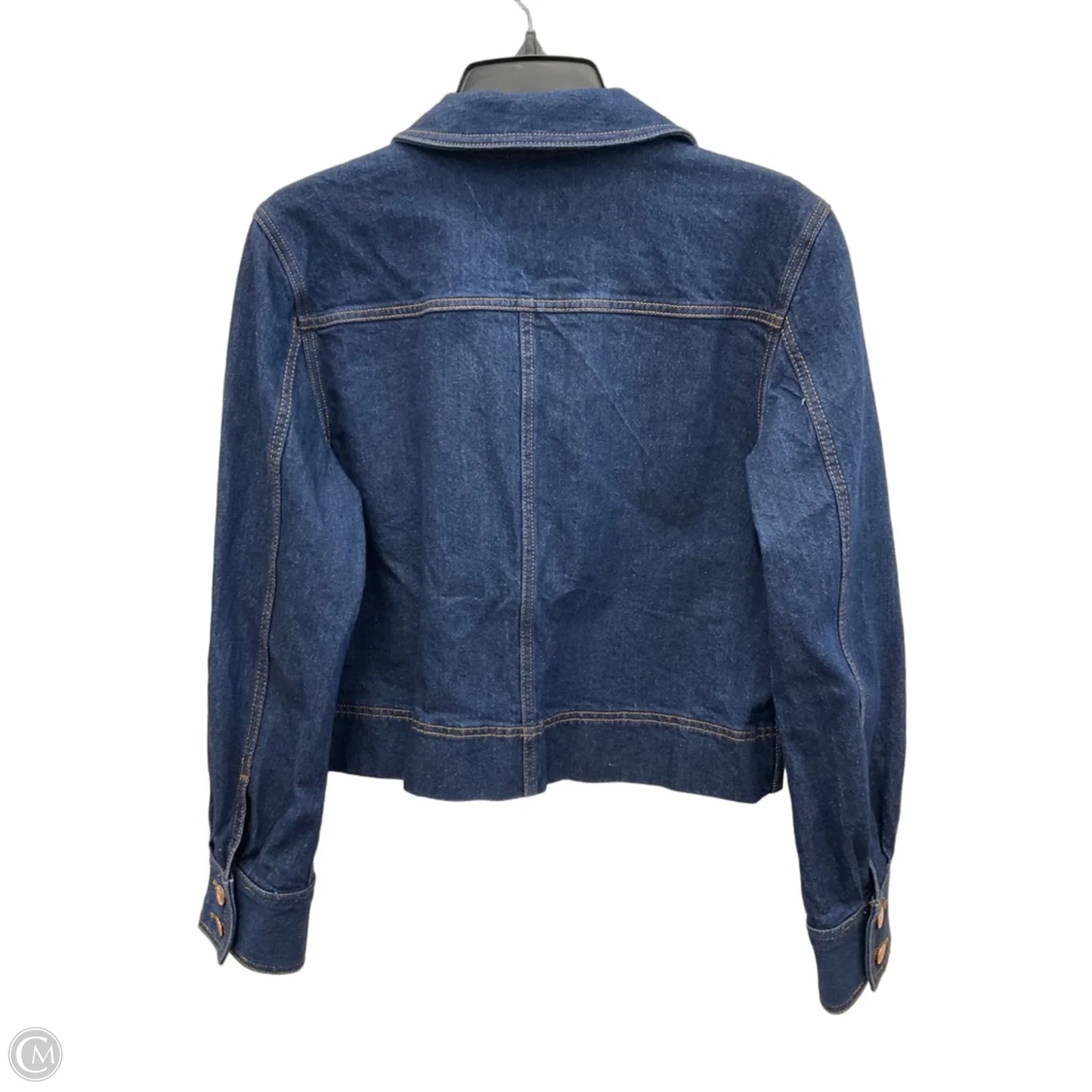 Jacket Denim By Loft In Blue Denim, Size: S