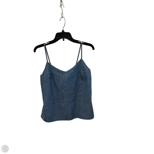 Top Sleeveless By J. Crew In Blue, Size: S