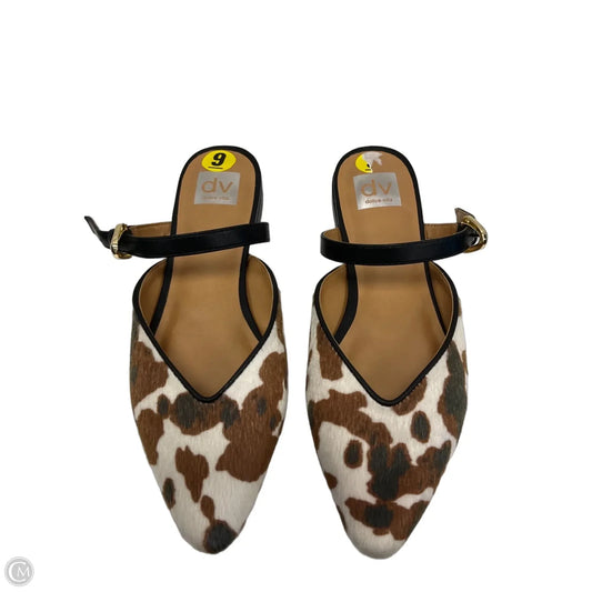 Shoes Flats By Dolce Vita In Black & Brown, Size: 9