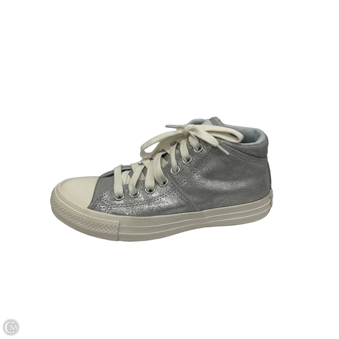 Shoes Sneakers By Converse In Blue & Silver, Size: 7