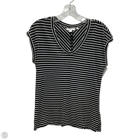 Top Sleeveless By Chicos In Striped Pattern, Size: S