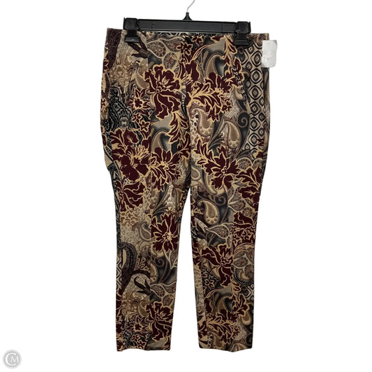 Pants Cropped By Chicos In Multi-colored, Size: 6p