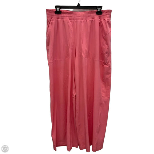 Athletic Pants By Lululemon In Pink, Size: L