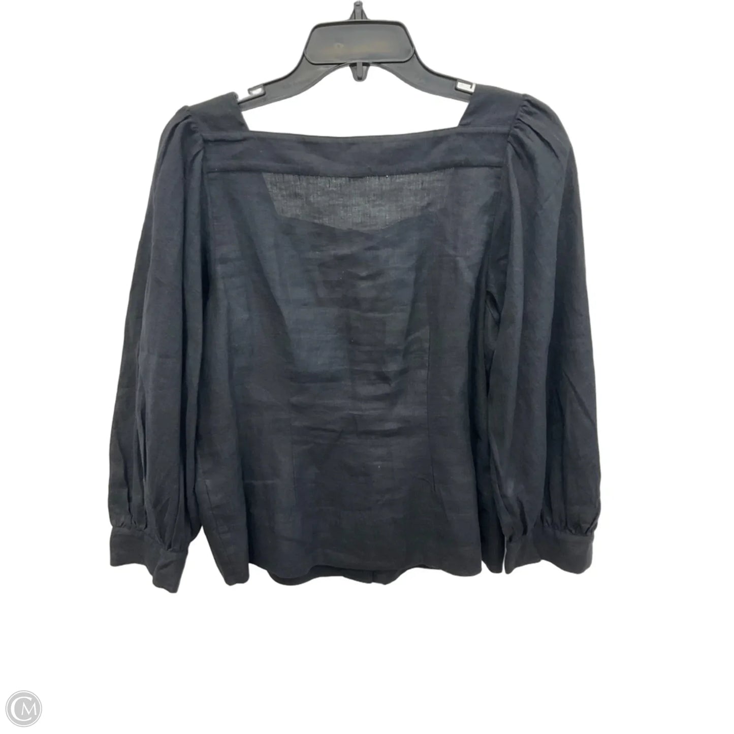 Top Long Sleeve By J. Crew In Black, Size: S