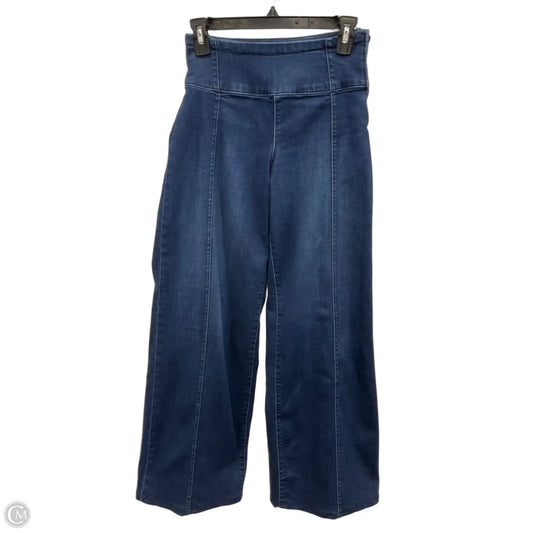 Jeans Wide Leg By We The Free In Blue Denim, Size: 2
