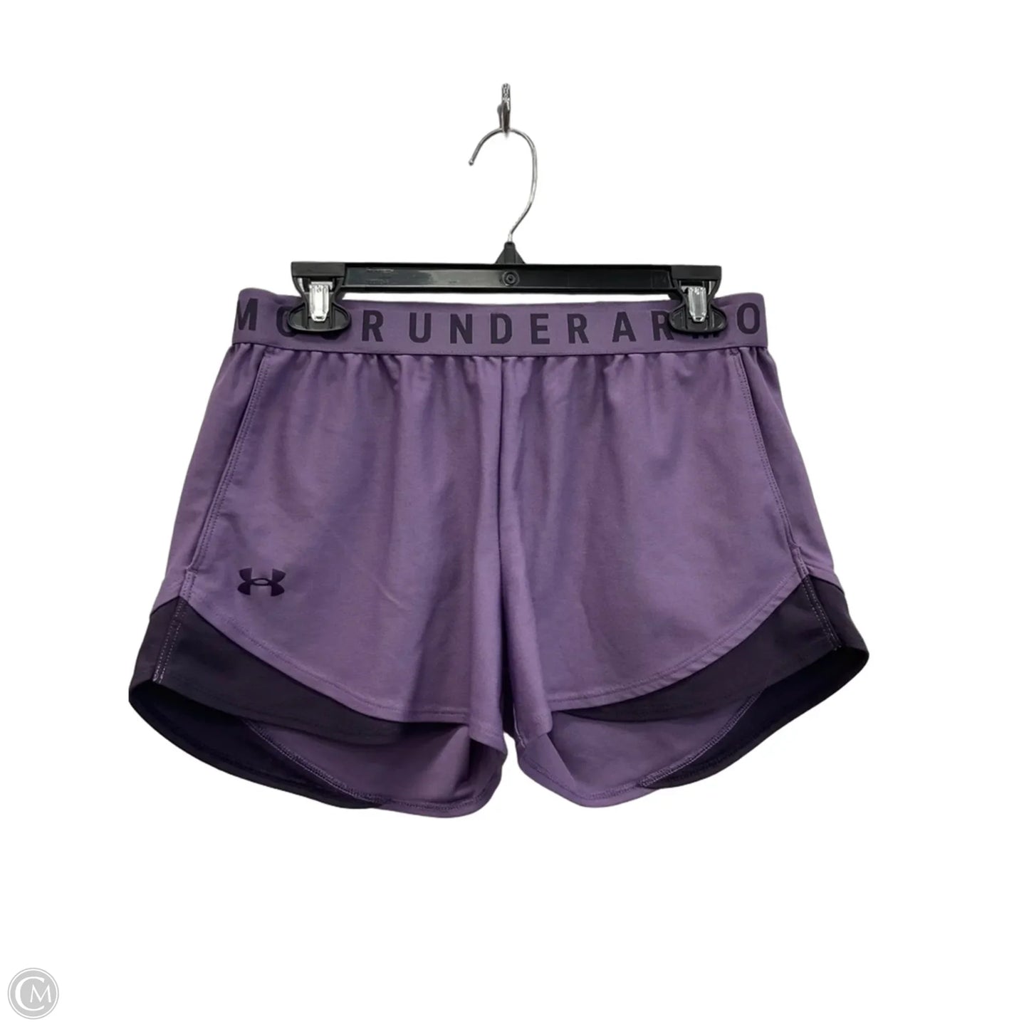 Athletic Shorts By Under Armour In Purple, Size: M