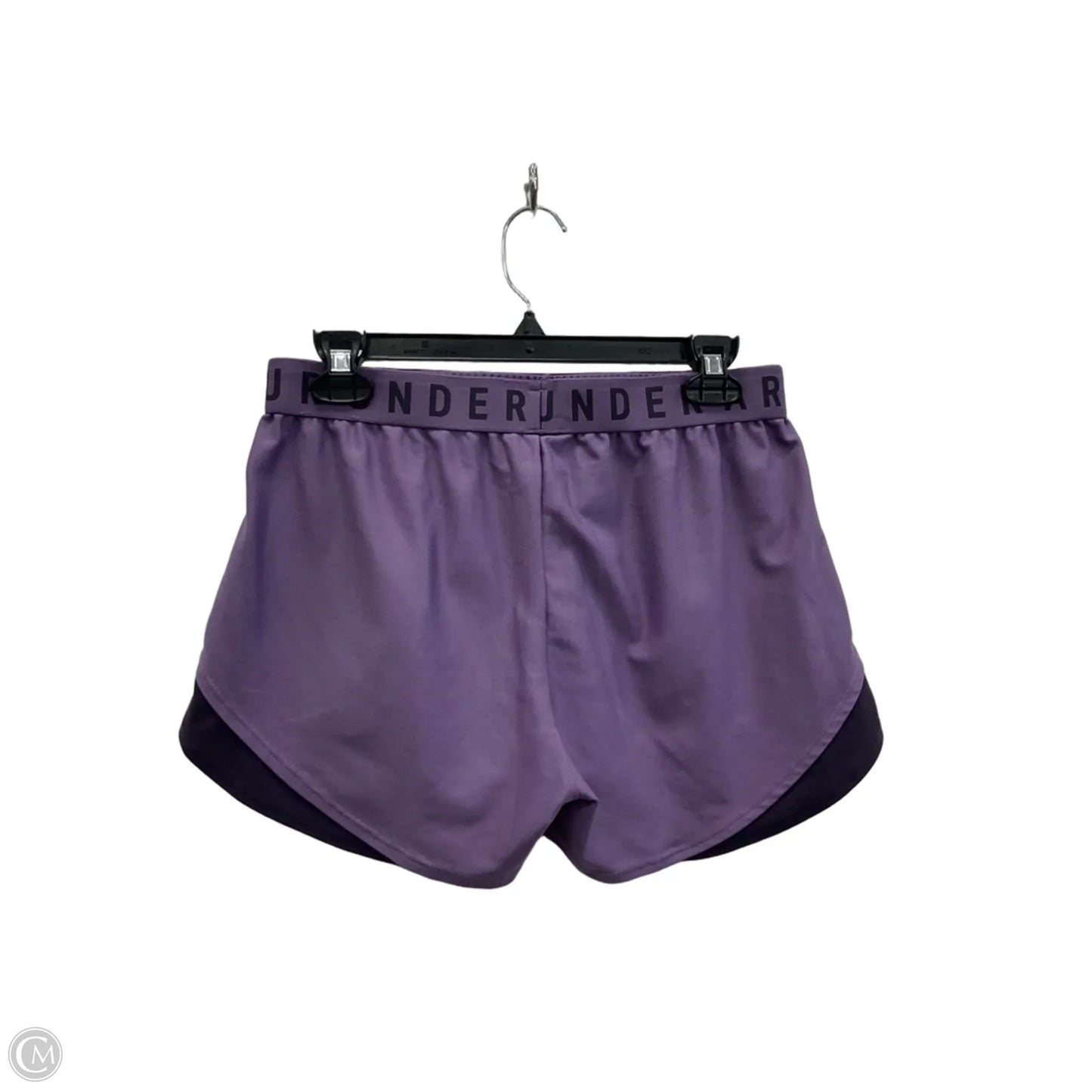 Athletic Shorts By Under Armour In Purple, Size: M