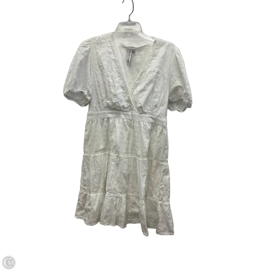 Dress Casual Midi By Grace + Karma In White, Size: L