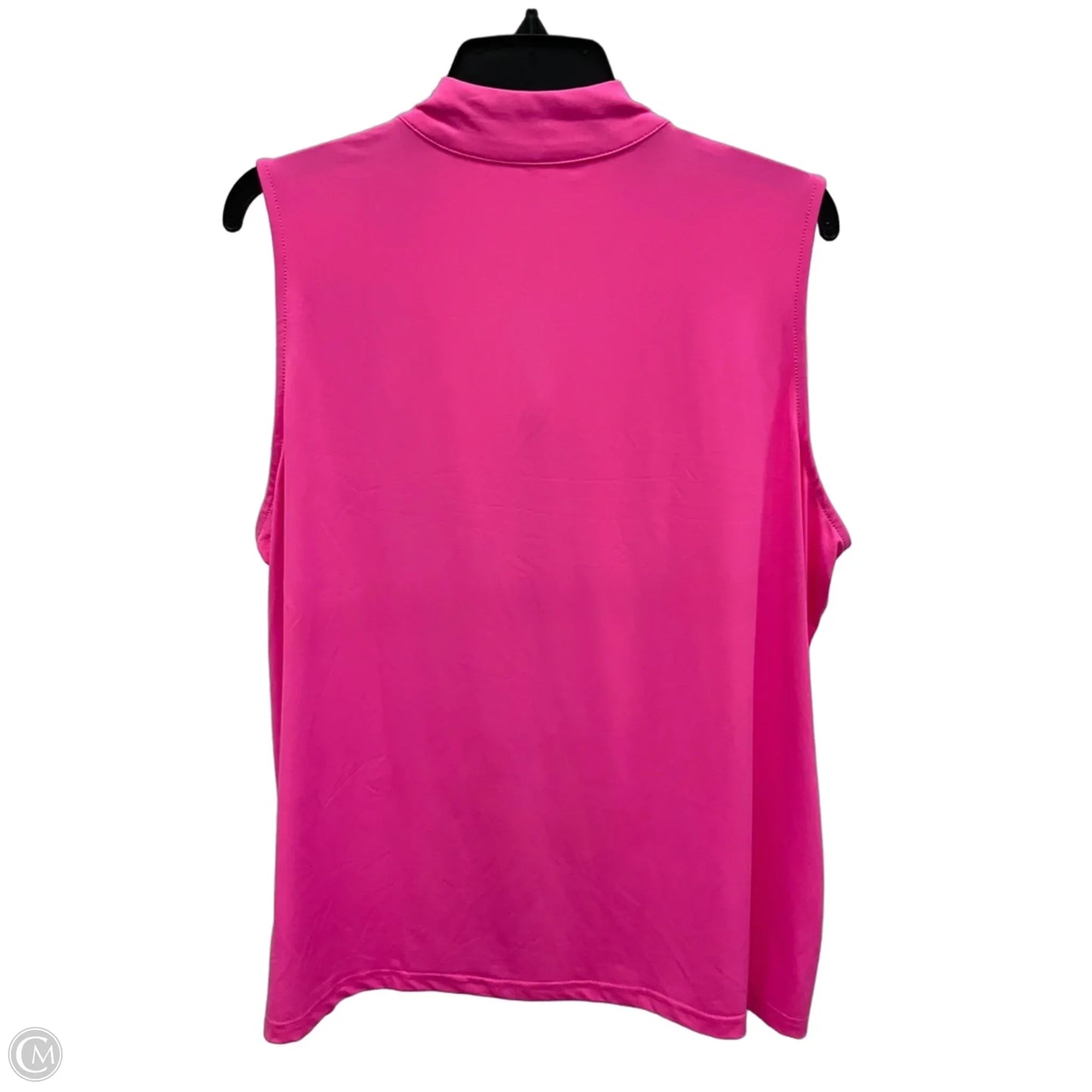 Top Sleeveless By Lulu B In Pink, Size: 1x