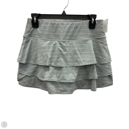 Athletic Skort By Athleta In Grey, Size: M