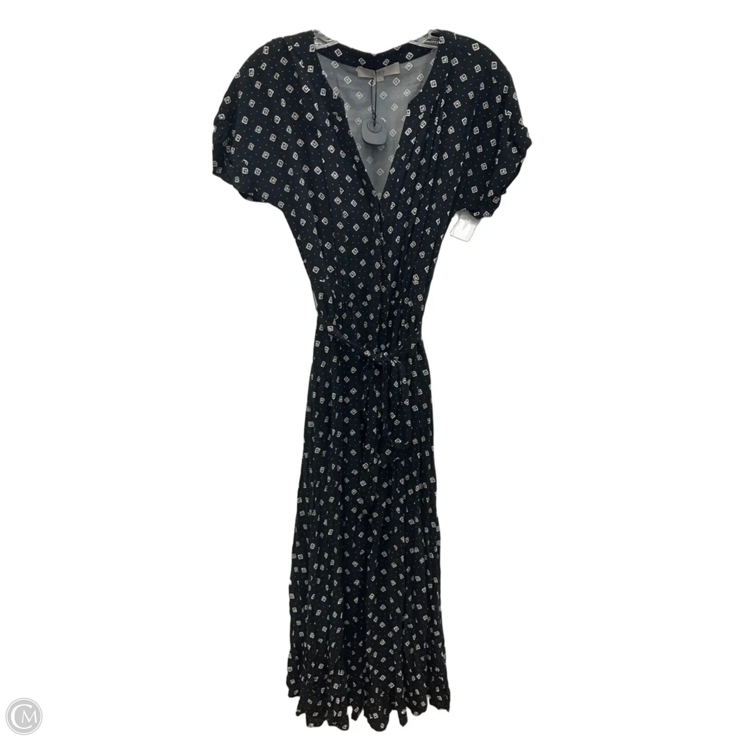 Dress Casual Maxi By Loft In Black & White, Size: S