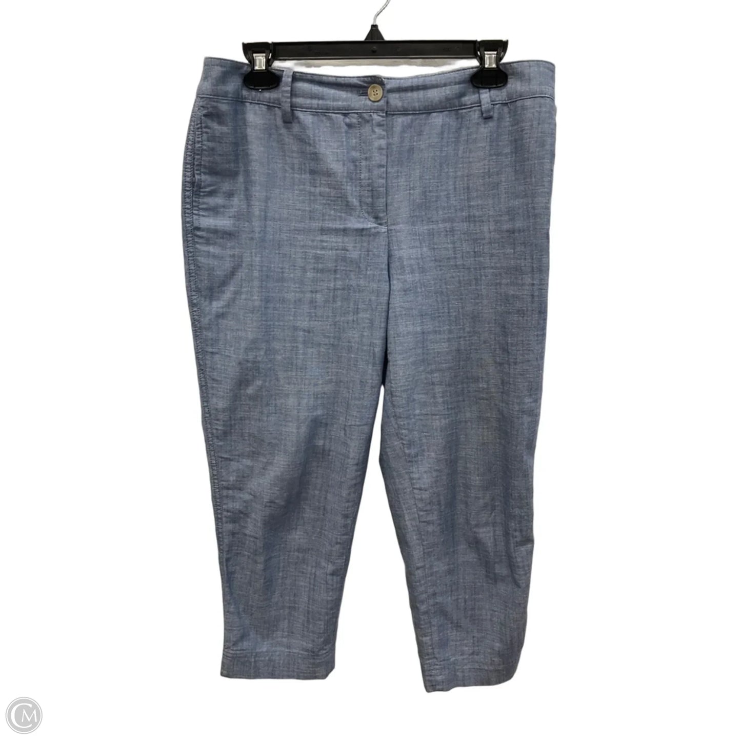 Pants Cropped By Talbots In Blue, Size: 10p