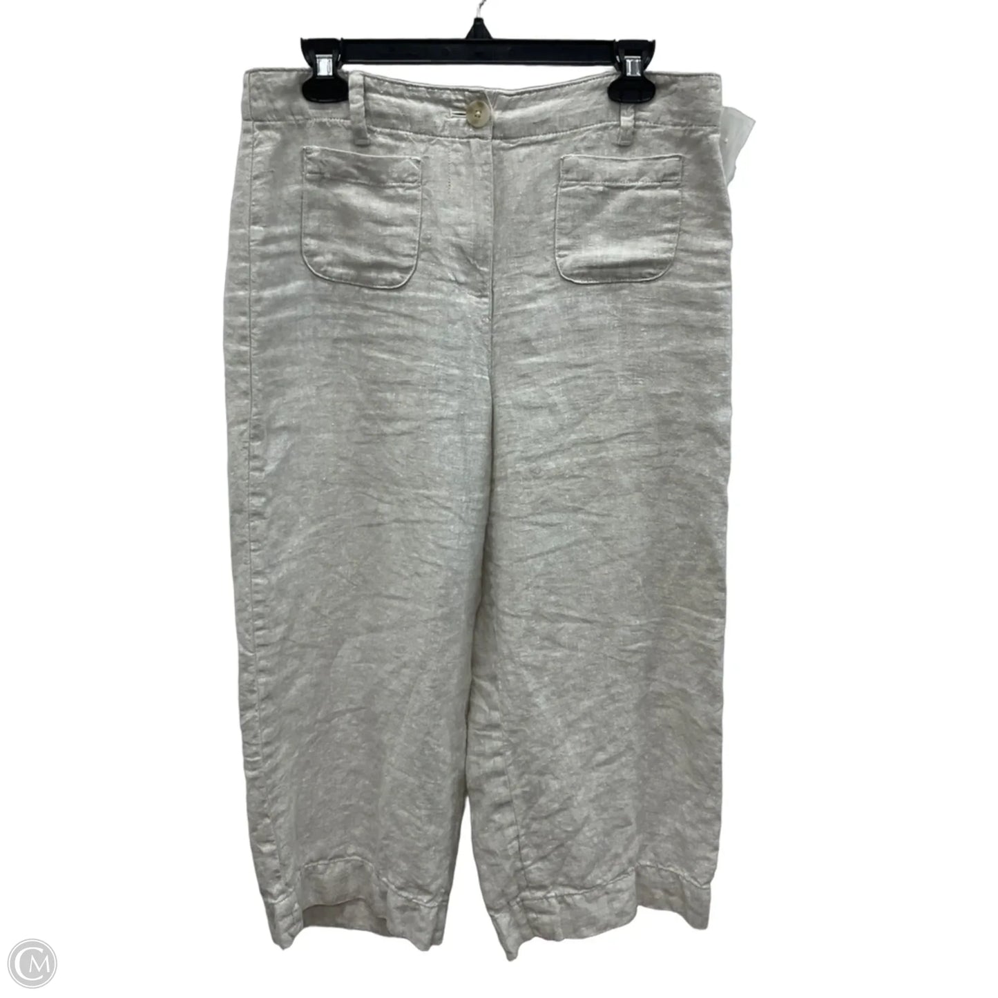 Pants Linen By Talbots In Beige, Size: 10p