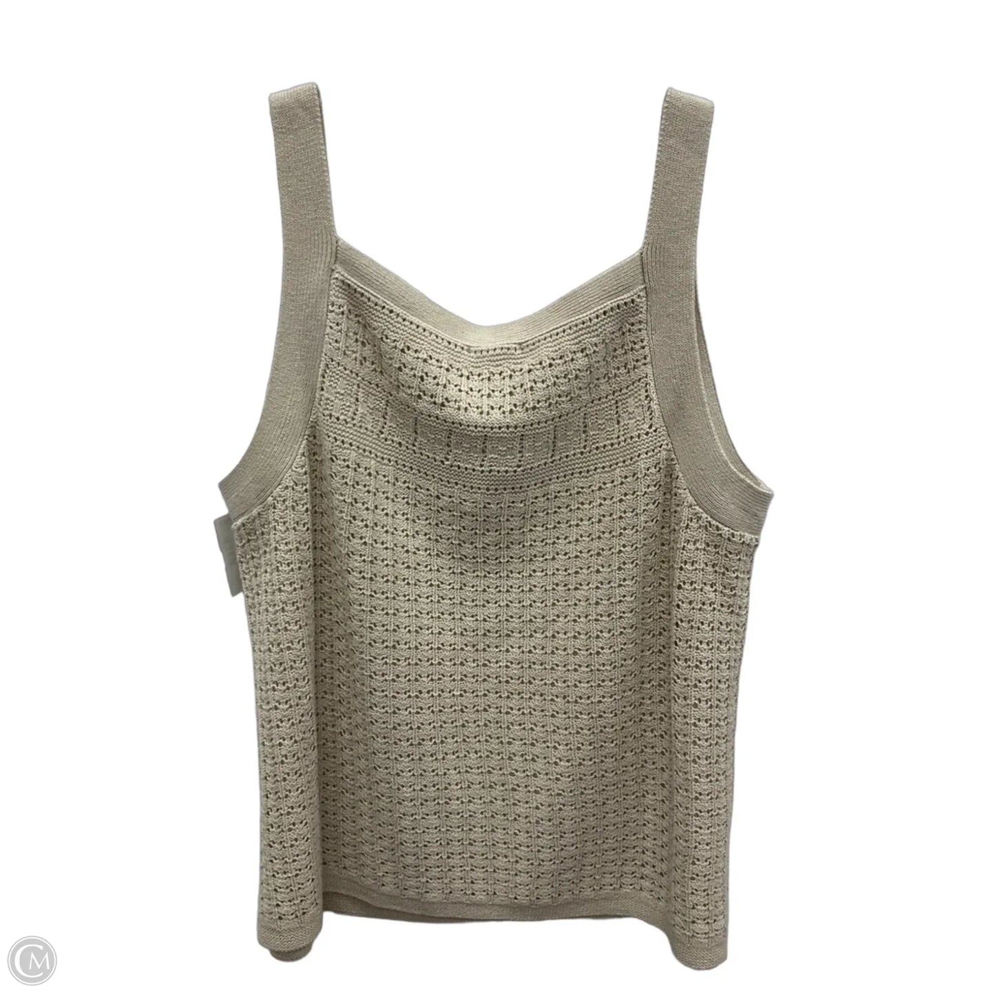 Top Sleeveless By J. Jill In Beige, Size: Lp