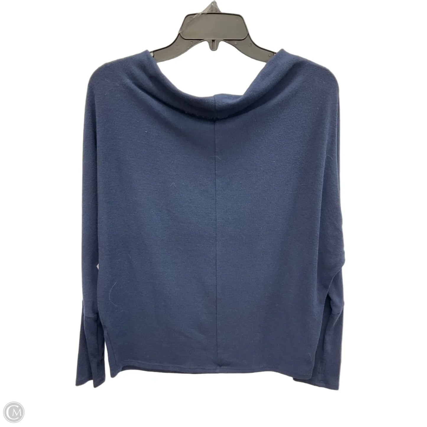 Top Long Sleeve Basic By Cmb In Blue, Size: S