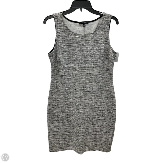 Dress Casual Midi By Hail3y 23 In Grey, Size: M