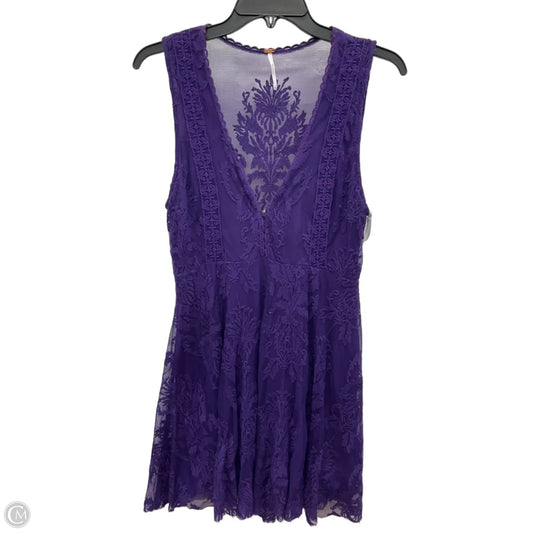 Dress Casual Midi By Free People In Purple, Size: S