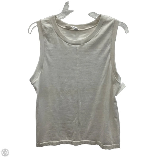 Athletic Tank Top By Athleta In Beige, Size: Xl