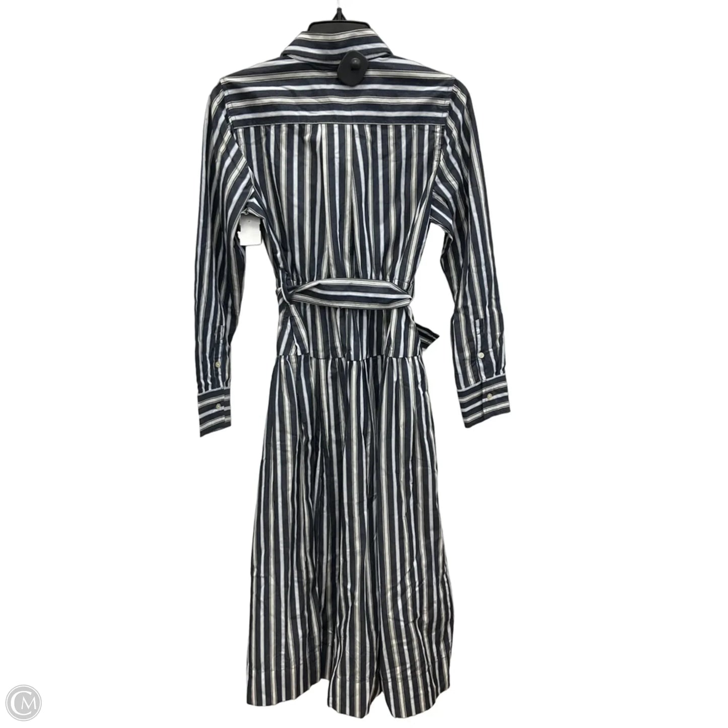 Dress Casual Maxi By Free Assembly In Blue & White, Size: Xs
