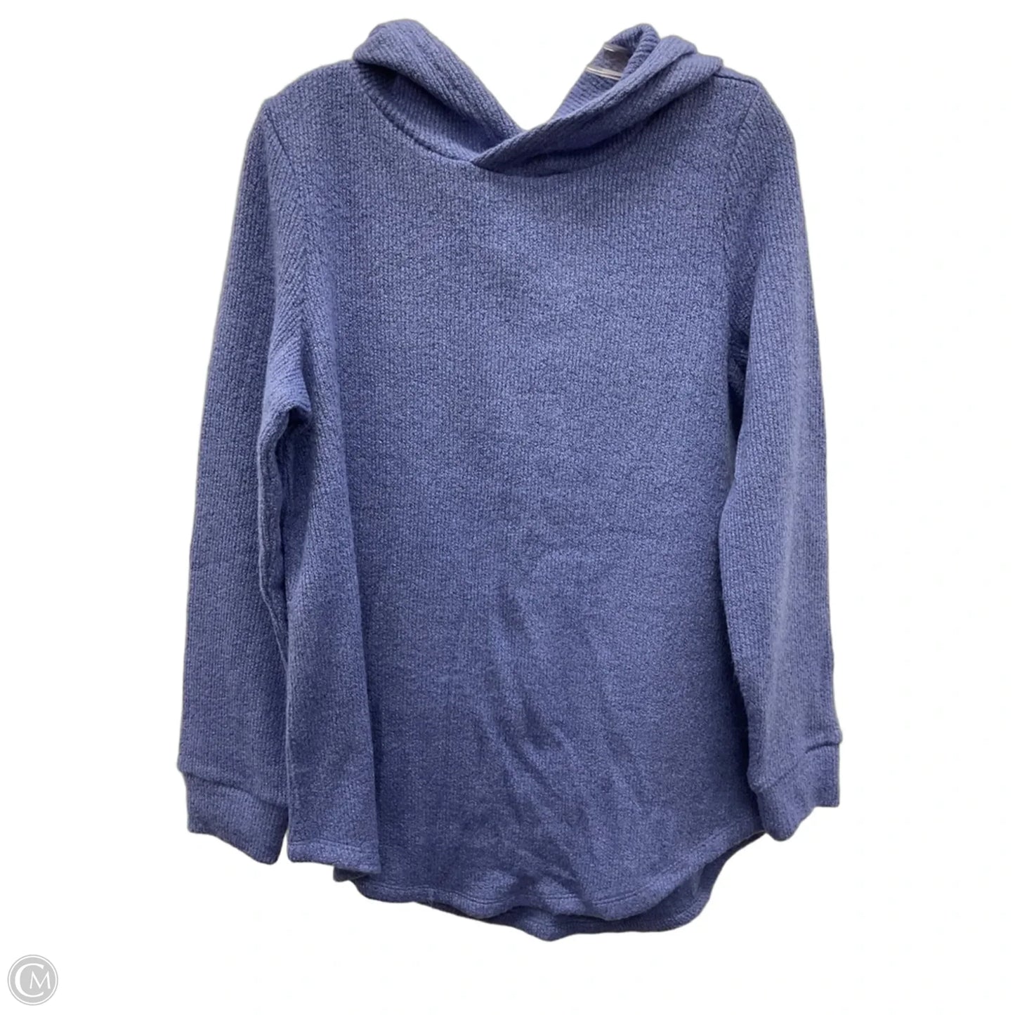 Sweatshirt Hoodie By Loft In Blue, Size: L
