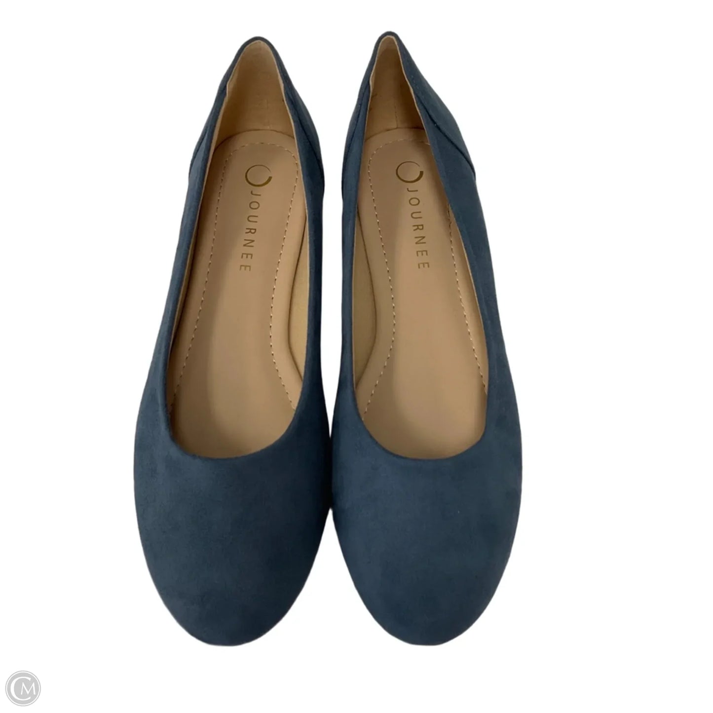 Shoes Flats By Journee In Blue, Size: 8.5