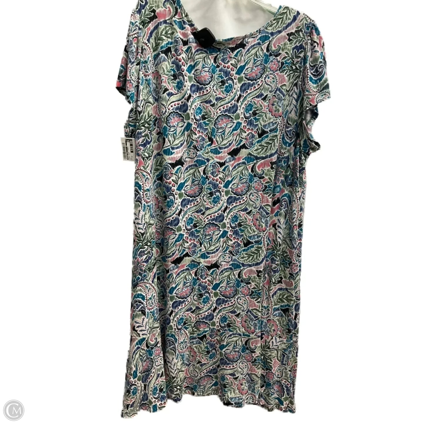 Dress Casual Short By Rachel Zoe In Floral Print, Size: 3x